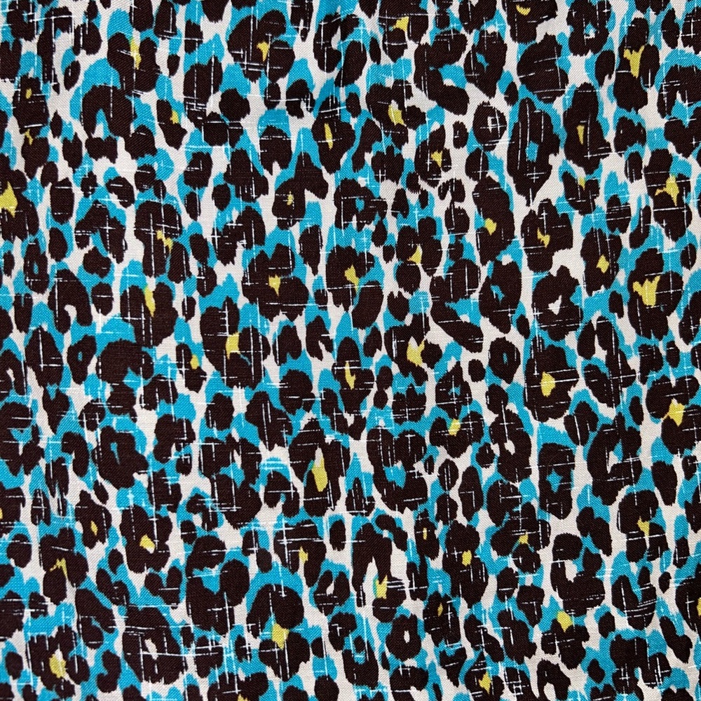 💙🤎♦️NWT Ruby Rd. Animal Print Dress🤎💙 - Picture 9 of 12